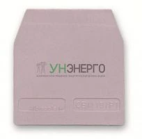 Изолятор торцевой для штекерных зажимов типа HVPC.2/HVTE.2 DKC ZHVP301GR-RET