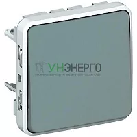 Механизм переключателя промежуточного 1-кл. СП Plexo 10А IP55 10AX сер. Leg 069521