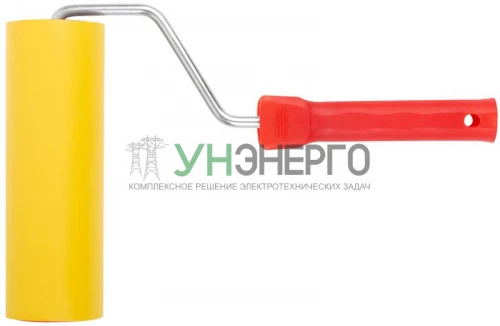 Валик прижимной для обоев 180мм резиновый КУРС 02978