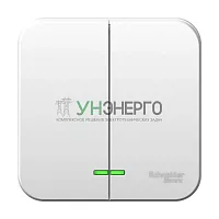 Выключатель 2-кл. ОП Blanca 6А IP20 (сх. 5) 250В с подсветкой с изолир. пластиной бел. SE BLNVA065111 Выключатель 2-кл. ОП Blanca 6А IP20 (сх. 5) 250В с подсветкой с изолир. пластиной бел. SE BLNVA065111