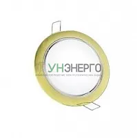 Светильник светодиодный PGX70 15254. 3 IP20 max 40Вт 121х54мм встраив. зол. глянц. JazzWay 1027658 Светильник светодиодный PGX70 15254. 3 IP20 max 40Вт 121х54мм встраив. зол. глянц. JazzWay 1027658