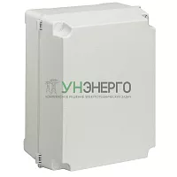 Коробка распределительная 310х240х160мм IP55 IK08 RAL7035 4 замка Leg 092284