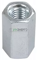 Гайка соединительная М6 HDZ (уп.100шт) IEK CMZ10-GS-06-HDZ