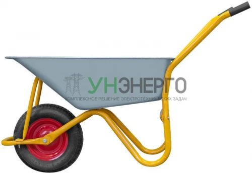 Тачка строительная 75л грузоподъемность 170кг FIT 77556 фото 3