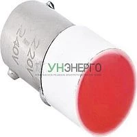 Лампа BA9s для NP2 AC/DC24В (LED) (R) красн. CHINT 576747