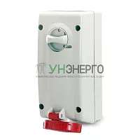 Розетка кабельная 32А 400В 3P+E IP67 DKC DIS5613286 Розетка кабельная 32А 400В 3P+E IP67 DKC DIS5613286