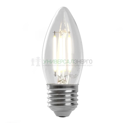 Лампа светодиодная Feron LB-66 Свеча E27 7W 6400K 38272 фото 3