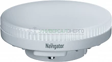 Лампа светодиодная 71 362 NLL-GX53-8-230-2.7K 8Вт таблетка 2700К тепл. бел. GX53 600лм 220-240В Navigator 71362