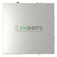 Переключатель проходной 1-кл. СП S70 10А механизм сталь Voltum VLS010305