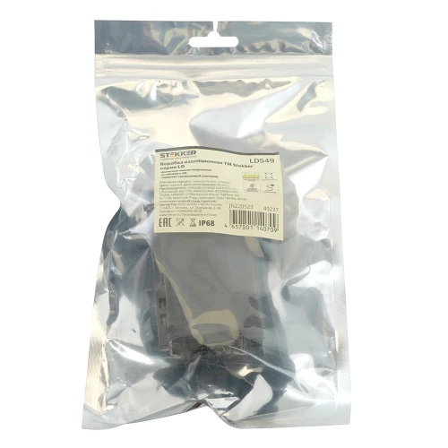Коробка изоляционная с гелем, 450V, 74х46х26, черный, LD549 49237 фото 2