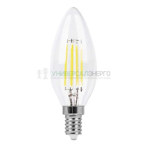 Лампа светодиодная диммируемая Feron LB-166 Свеча E14 7W 4000K 25871 фото 2