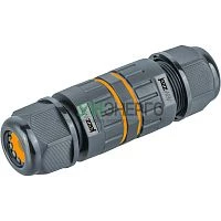 Коннектор кабельный PCC-I3-S 3х1.5 17.5А IP68 JazzWay 5053427