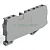 LD561-1-40 Торцевая заглушка для ЗНИ LD553 4 мм²  (JXB 4), серый STEKKER 39986