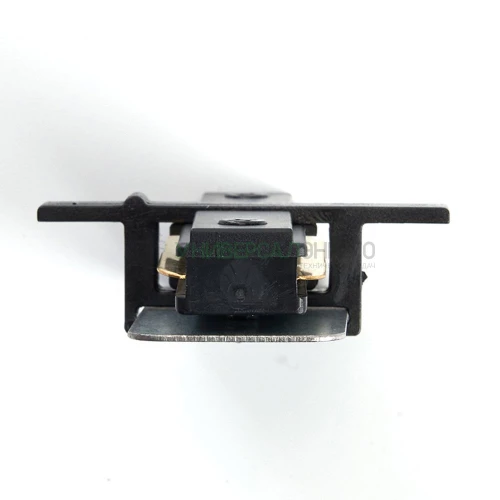 Коннектор прямой однофазный для встраиваемого шинопровода, черный, LD1004 10358 фото 2