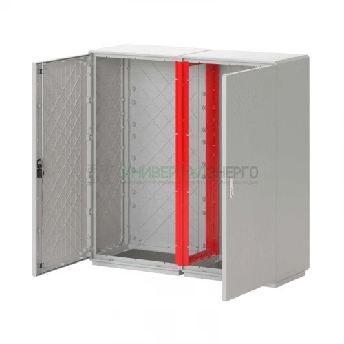 Комплект объединения шкафов Conchiglia боковая стенка-боковая стенка В=460/490мм Г=330мм DKC CN5DL3349CUT фото 2