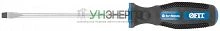 Отвертка "Универсал" CrV сталь прорезиненная ручка профи 6х150мм SL FIT 55146