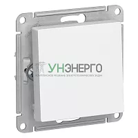 Выключатель 1-кл. СП AtlasDesign 10А IP20 (сх. 1) 10AX механизм бел. SE ATN000111