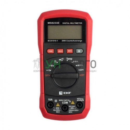 Мультиметр цифровой MS8233E Expert EKF In-180701-pm8233E фото 2