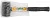 Киянка 50мм 340г фибергласовая ручка резинов. FIT 45492