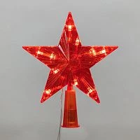 Фигура светодиодная "Звезда" 15см 10LED красн. 230В IP20 на елку постоян. свечение Neon-Night 501-007