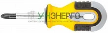 Отвертка "Старт" CrV сталь прорезиненная ручка 6х38мм РН2 FIT 55176