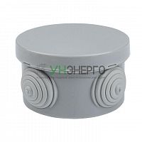 Коробка распаячная КМР-040-039 наружная с крышкой 85х40 АБС 4 мембранных ввода IP54 EKF plc-kmr-040-039 Коробка распаячная КМР-040-039 наружная с крышкой 85х40 АБС 4 мембранных ввода IP54 EKF plc-kmr-040-039