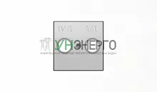 Накладка для TV-R-SAT розетки SKY серебристый алюм. ABB 2CLA855010A1301