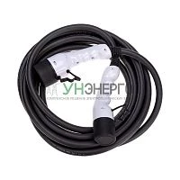 Кабель зарядный для электромобилей 380В 32А TYPE 2/TYPE 2 8м Rexant 11-3311 Кабель зарядный для электромобилей 380В 32А TYPE 2/TYPE 2 8м Rexant 11-3311