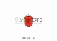 Бак расширительный вертикальный RV 8л красн. (90шт/пал) VALFEX VF.RV.0008