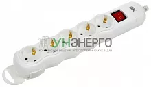 Колодка удлинителя 5-мест. с заземл. с выкл. РПр05В IEK WYP10-D-KP-16-05-ZKS-K01 Колодка удлинителя 5-мест. с заземл. с выкл. РПр05В IEK WYP10-D-KP-16-05-ZKS-K01