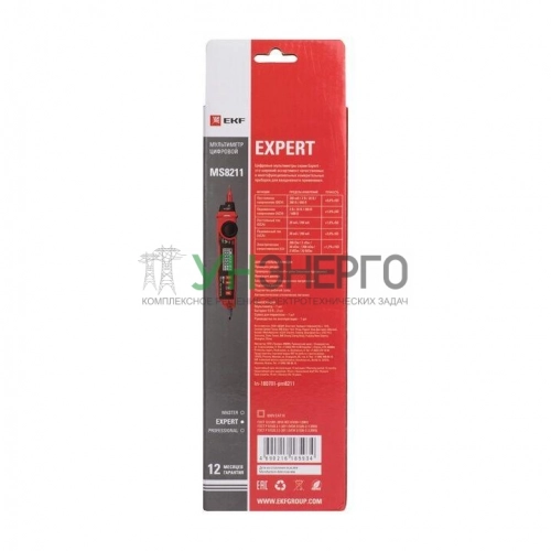 Мультиметр цифровой MS8211 Expert EKF In-180701-pm8211 фото 3