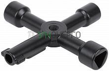 Ключ универсальный для электрошкафов 4-в-1 FIT 60105 Ключ универсальный для электрошкафов 4-в-1 FIT 60105