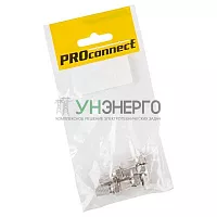 Разъем F-Разъем для SAT (с резиновым уплотнителем) (уп.5шт) PROCONNECT 05-4005-4-9