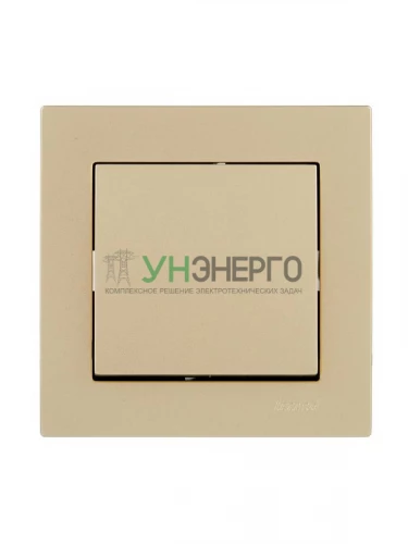 Выключатель VESNA зол. LEZARD 742-3688-100