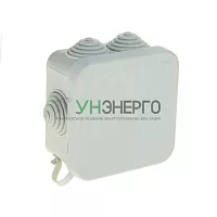 Коробка распределительная ОП 70х70х40мм IP55 HEGEL КР2605