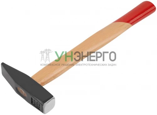 Молоток 300г деревянная ручка MOS 44043М фото 2