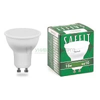 Лампа светодиодная SAFFIT SBMR1615 MR16 GU10 15W 4000K 55222