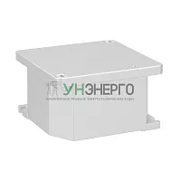 Коробка ответвительная 90х90х53мм IP66 RAL9006 окрашен. алюм. DKC 65300