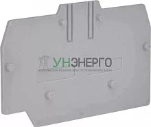 Изолятор торцевой HMT.10/PT/GR сер. для клемм HMM.10 HTE.10 DKC ZHM331GR