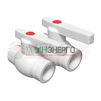 Кран шаровой OPTIMA 50 (8/2)-метал. шар VALF VALFEX 10145050