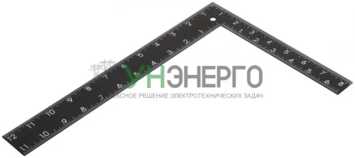 Угольник столярный цельнометаллический 200х300мм MOS 19614М фото 5