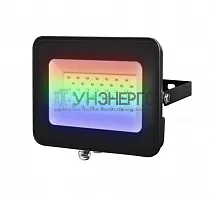 Прожектор светодиодный PFL-30W RGB BL IP65 черн. JazzWay 5016408