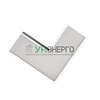 Светильник коннектор Feron AL4036L 4W 440Lm 3000К-4000К-6400K, L-образный, с ручным переключением режимов, серебро, 115*115*70мм возмож. соедин. в линию, серия RetailRay 51872