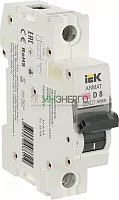 Выключатель автоматический модульный 1п D 8А M06N ARMAT IEK AR-M06N-1-D008