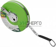 Рулетка 20м фибергласовая лента корпус пластик. зел. FIT 17570