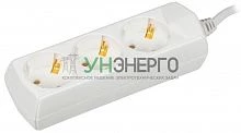 Удлинитель 3х5м с заземл. 10А IP20 У03 2P+PE 250В 3х1 GENERICA WYP10-10-03-05-Z-G