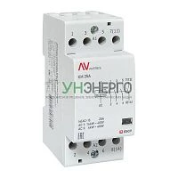 Контактор модульный КМ 25А 4NO 24В AC (2 мод.) AVERES EKF km-av-2-25-40-24V Контактор модульный КМ 25А 4NO 24В AC (2 мод.) AVERES EKF km-av-2-25-40-24V