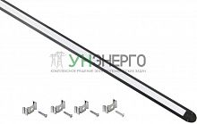 Профиль для LED ленты 2207 трапециевидный компл. аксессуров алюм. опал черн. (дл.2м) IEK LSADD2207-SET1-2-V4-1-K02 Профиль для LED ленты 2207 трапециевидный компл. аксессуров алюм. опал черн. (дл.2м) IEK LSADD2207-SET1-2-V4-1-K02