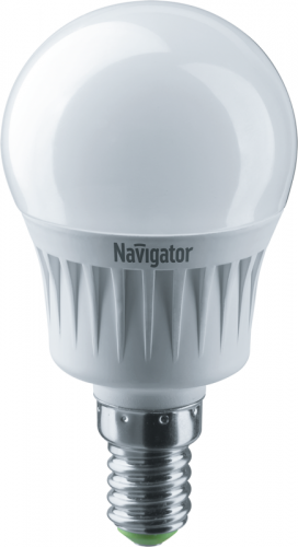 Лампа светодиодная 94 468 NLL-G45-7-230-4K-E14 7Вт шар 4000К бел. E14 560лм 176-264В Navigator 94468