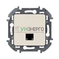 Розетка компьютерная Inspiria RJ45 кат.5E UTP сл. кость Leg 673826